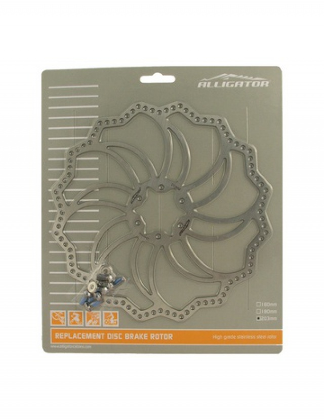 Alligator féktárcsa Starlite 203mm HKR20 Alligator féktárcsa Starlite 203mm HKR20