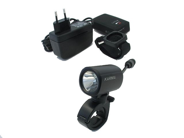KARMA LED PRO-SET akkumulátoros kerékpár lámpa KARMA LED PRO-SET akkumulátoros kerékpár lámpa