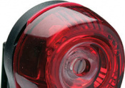 BIKEFUN PULSAR hátsó Lámpa 3 piros LED, 2 funkció - JY-173A